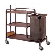 Xe dọn phòng sắt phun màu gỗ