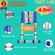 Thang nhôm rút đơn Yumita 4.8m YMT-148 (đai xanh)
