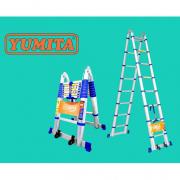 Thang nhôm rút đôi Yumita 5.6m (Xanh) YMT-256