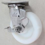 Bánh xe PA càng inox 304 xoay khóa A Caster A6"-SS304-PA-SB