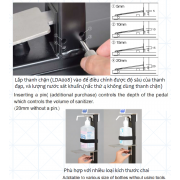 Trụ đựng bình sát khuẩn tay KAWAJUN LDA007KB