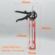 Súng bắn keo silicone Cao Cấp  X'traseal
