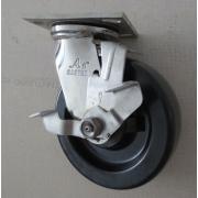 Bánh xe chịu nhiệt 200 độ C càng xoay khóa A Caster A6"-PHE-SB
