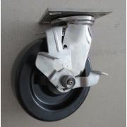 Bánh xe chịu nhiệt 200 độ C càng xoay khóa A Caster A8"-PHE-SB