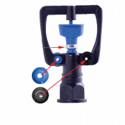 Béc 2 tia hình vuông ren trong 21-27 BB-9011A TR