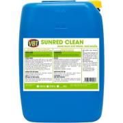 Dung dịch khử trùng khử khuẩn, xịt không khí VBT SUNRED CLEAN Can 20KG
