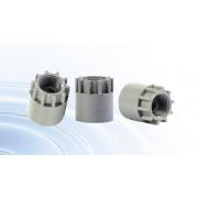 Nối ống nước 21mm ren trong 17mm PVC N21-RT17