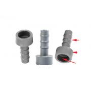 Nối ống nước 16mm - 21mm đuôi 10 ly PVC N16-21-10ly