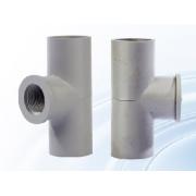 Nối ống nước T 27mm ren trong 21mm PVC T27-RT21