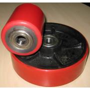 Bánh xe nâng tay thấp PU 180x50 mm