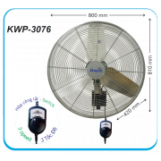 Quạt treo tường Dasin KWP-3076