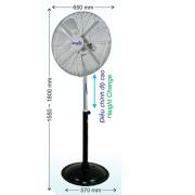 Quạt điện đứng Dasin KSM-2460