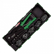 Bộ kìm rút đinh 151 chi tiết Toptul GTA01350