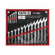 Bộ cờ lê vòng miệng 17PCS Yato YT-0363