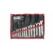 Bộ cờ lê vòng miệng 15PCS Yato YT-0065