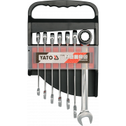 Bộ cờ lê vòng miệng tự động 7PCS Yato YT-0208