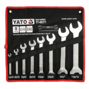 Bộ cờ lê 2 đầu miệng 8 chi tiết Yato YT-48371