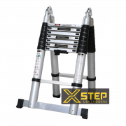 Thang nhôm rút chữ A Xstep XM-25