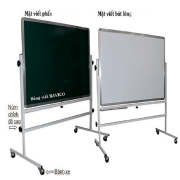 Bảng di động một mặt  phấn cao cấp hoặc bút lông cao cấp Bavico 120x160cm DD120-160