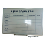Bảng lịch công tác Bavico 60 x 100cm