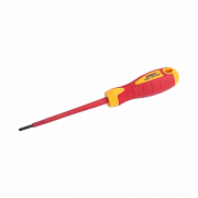 Tuốc nơ vít dẹp VDE có nam châm Kendo 20402