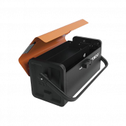 Hộp đựng dụng cụ kim loại với ngăn trượt trên Kendo 90210