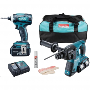 Bộ sản phẩm 18v Makita DLX2071PM1