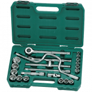Bộ đầu tuýp 22 chi tiết 1/2" Sata 09088