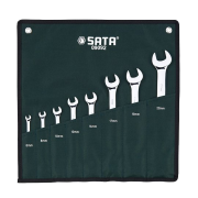 Bộ cờ lê đầu vòng miệng 8 chi tiết Sata 09092
