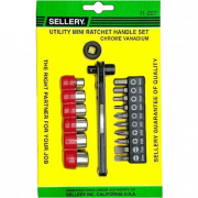 Bộ vít & típ 15 đầu - 2 chiều Sellery 11-227