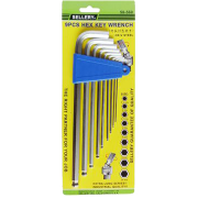 Bộ lục giác 9 cây (hệ mm) (Từ 1.5mm - 10mm) Sellery 58-560