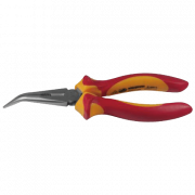 Kìm nhọn mỏ cong chuyên dùng 8", cách điện 1000v Whirlpower 15703-311-200
