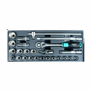 Bộ khẩu 1/2"-25 chi tiết Whirlpower 1614-4925S từ 8-32mm