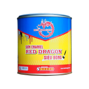 Sơn dầu Alkyd Enamel bóng Rồng Đỏ 800ml