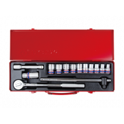 Bộ tube Kingtony 1/2" 14pcs Lục giác DL 4514MR
