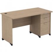 Bàn nhân viên gỗ công nghiệp Hòa Phát Athena AT120SHL3D