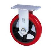 Bánh xe PU đỏ tải trọng nặng cố định Kyung Chang 4260R A1 PC