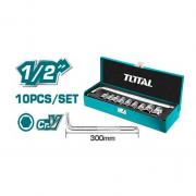 Bộ 10 đầu tuýp 1/2 inch Total THTL121101