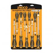 Bộ 10 tua vít INGCO HKSD1028