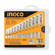 Bộ 12 mũi khoan kim loại HSS INGCO AKDB1125