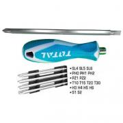 Bộ tua vít đa năng 18 trong 1 Total THT250236