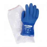 Găng tay công nghiệp hóa dầu PVC Towa OR657