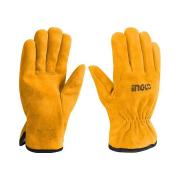 Găng tay vải da INGCO HGVC02