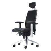 Ghế xoay lưng cao có tựa đầu The City EXACT-03