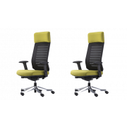 Ghế xoay lưng cao có tựa đầu The City VITA 01