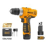 Máy khoan dùng pin Lithum-ion 12V-10mm INGCO CDLI1232