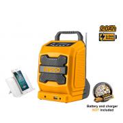 Radio công trường dùng pin Lithium 20V INGCO CJRLI2001