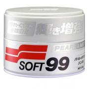 Sáp vệ sinh và phủ bóng sơn xe màu xà cừ, ánh kim SOFT99 W-4 320g