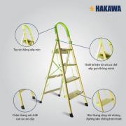 Thang nhôm ghế 4 bậc Hakawa HK-004