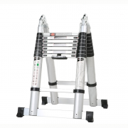 Thang nhôm rút chữ A Hakachi HM-14CP